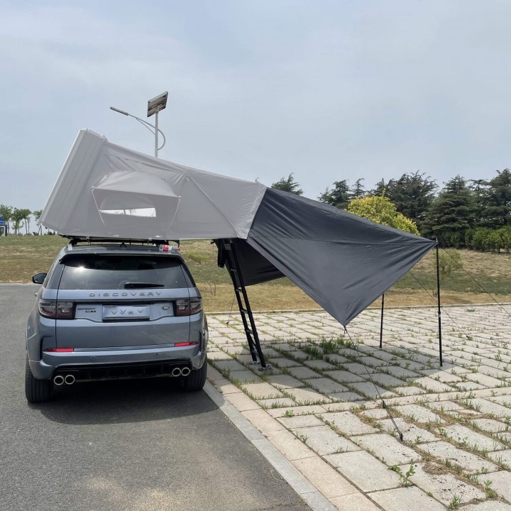 Zadaszenie do namiotu dachowego Escape VIGO 190 cm Granatowe (do szarego namiotu)