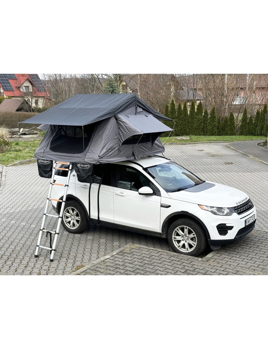 Namiot dachowy ALASKA 160 cm 4 osobowy Szary