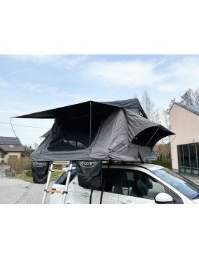 Namiot dachowy ALASKA 160 cm 4 osobowy Szary