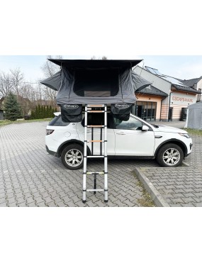 Namiot dachowy ALASKA 160 cm 4 osobowy Szary