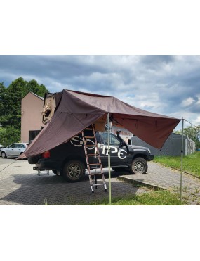 Zadaszenie do namiotu dachowego Escape VARIO 210 cm Brązowe