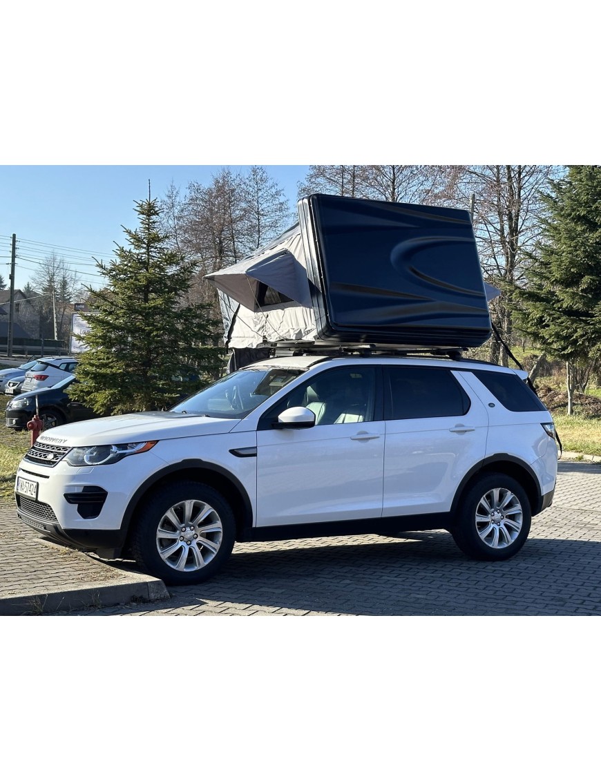 Namiot dachowy Escape VARIO 160 cm Szary – czarna pokrywa