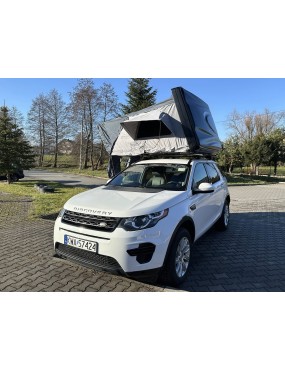 Namiot dachowy Escape VARIO 160 cm Szary – czarna pokrywa