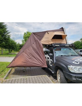 Zadaszenie do namiotu dachowego Escape VARIO 210 cm Brązowe