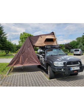 Zadaszenie do namiotu dachowego Escape VARIO 210 cm Brązowe