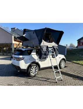 Namiot dachowy Escape VARIO 160 cm Szary – czarna pokrywa