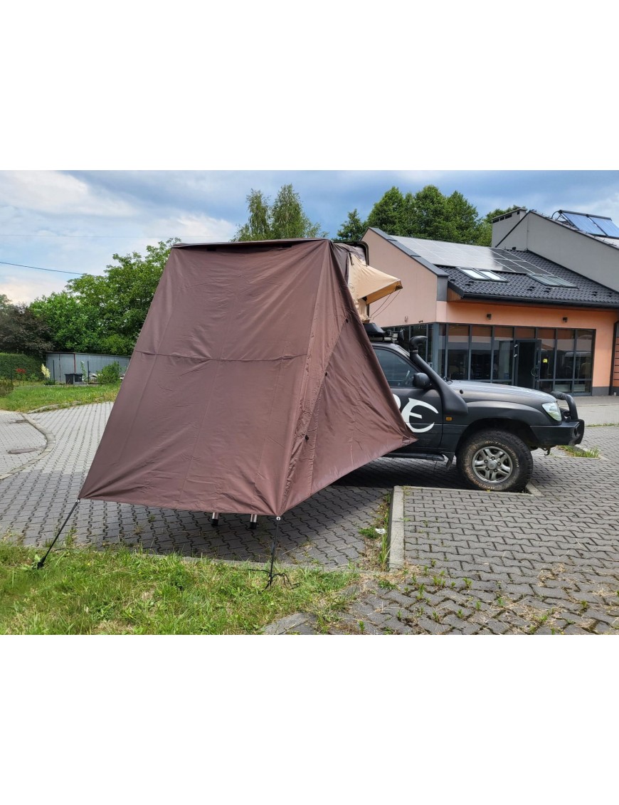 Zadaszenie do namiotu dachowego Escape VARIO 210 cm Brązowe