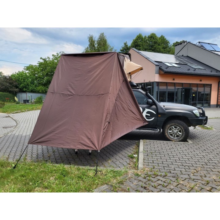 Zadaszenie do namiotu dachowego Escape VARIO 210 cm Brązowe - ujęcie 14
