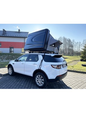 Namiot dachowy Escape VARIO 160 cm Szary – czarna pokrywa