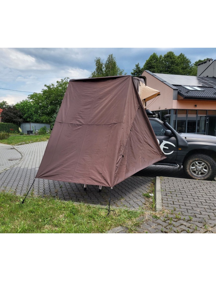 Zadaszenie do namiotu dachowego Escape VARIO 210 cm Brązowe