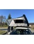 Namiot dachowy Escape VARIO 160 cm Szary – czarna pokrywa