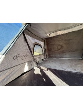 Namiot dachowy Escape VARIO 160 cm Szary – czarna pokrywa