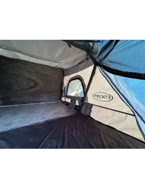 Namiot dachowy Escape VARIO 160 cm Szary – czarna pokrywa