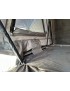 Namiot dachowy Escape VARIO 160 cm Szary – czarna pokrywa