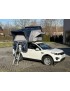 Namiot dachowy Escape VARIO 160 cm Szary – czarna pokrywa