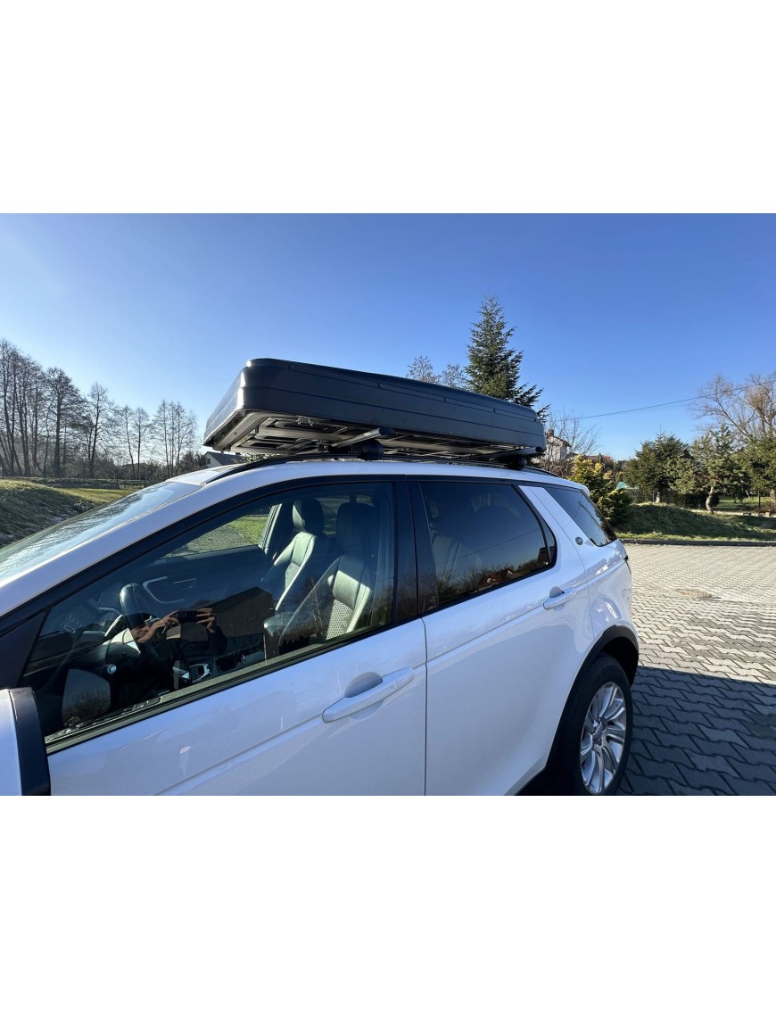 Namiot dachowy Escape VARIO 160 cm Szary – czarna pokrywa