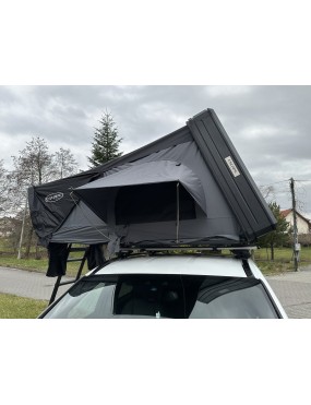 Namiot dachowy Escape VIGO 190 cm aluminiowy z matą antykondensacyjną Szary