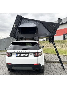 Namiot dachowy Escape VIGO 190 cm aluminiowy z matą antykondensacyjną Szary