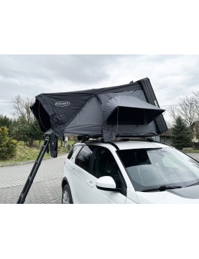 Namiot dachowy Escape VIGO 190 cm aluminiowy z matą antykondensacyjną Szary