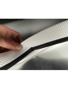 Namiot dachowy Escape VIGO 190 cm aluminiowy z matą antykondensacyjną Szary