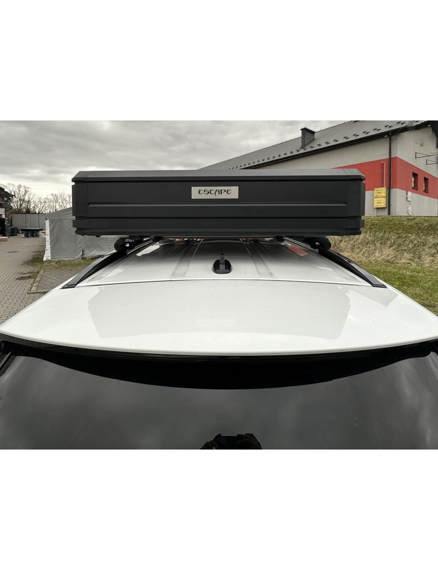 Namiot dachowy Escape VIGO 190 cm aluminiowy z matą antykondensacyjną Szary