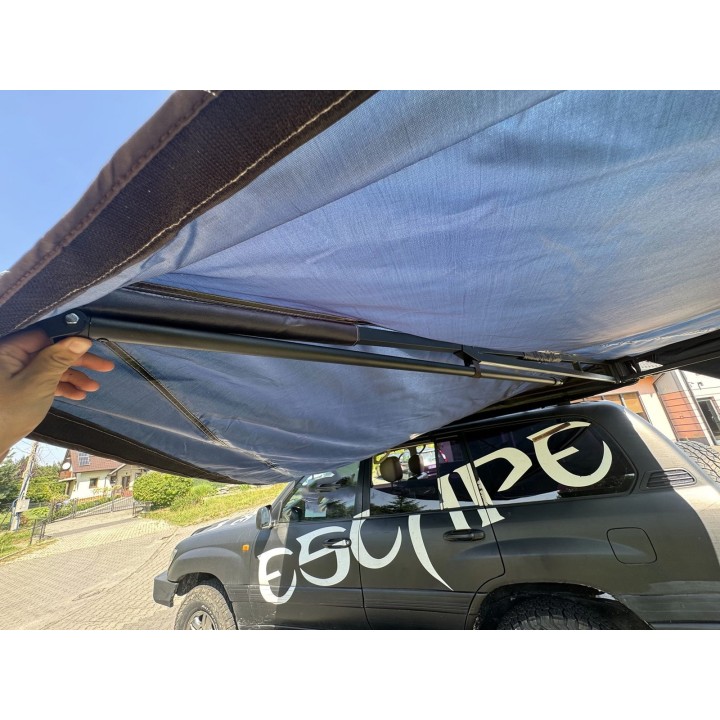 Zadaszenie FOX HD 270° 2m z oświetleniem LED str. kierowcy Granatowe Escape - ujęcie 23
