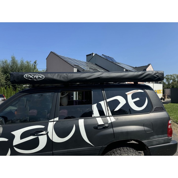 Zadaszenie FOX HD 270° 2,5m z oświetleniem LED str. pasażera Granatowe Escape - ujęcie 8