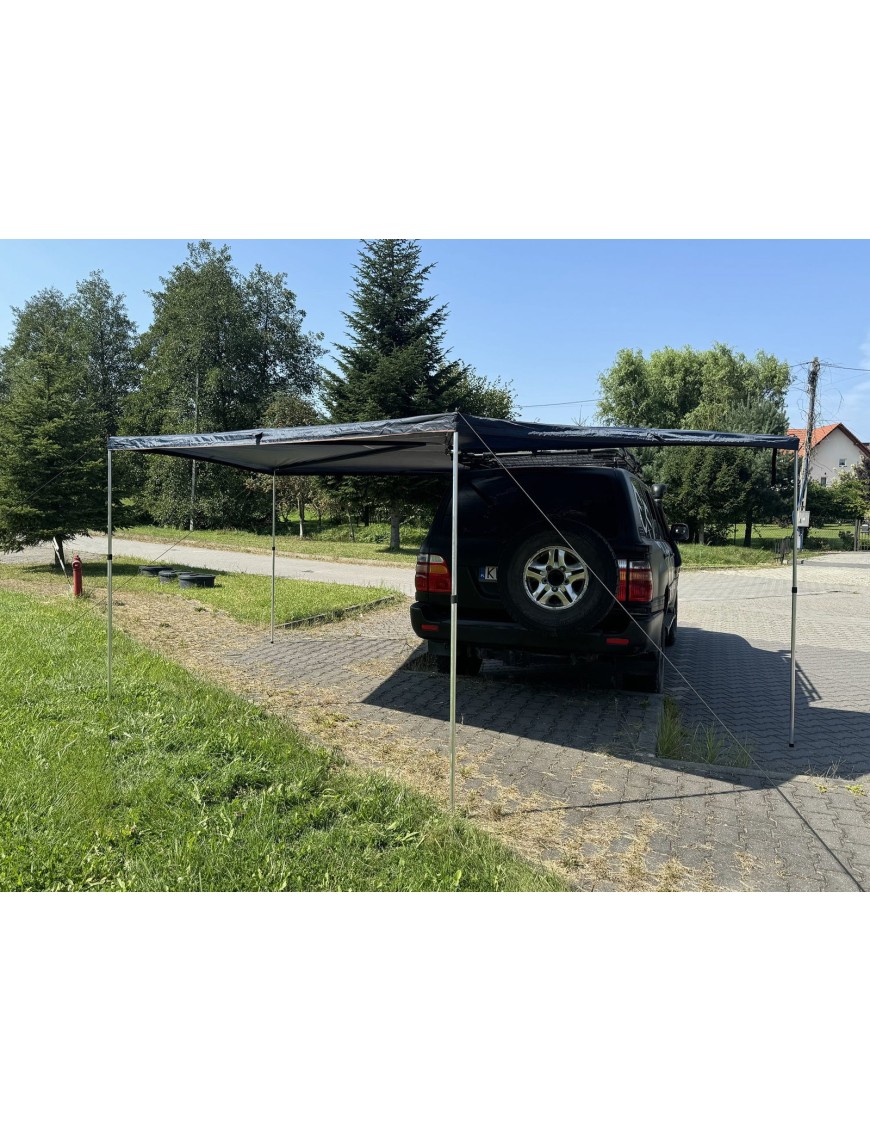 Zadaszenie FOX na stronę kierowcy 2,5m Granatowe