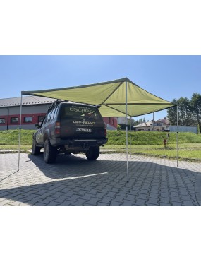 Zadaszenie FOX na stronę pasażera 2,5m Zielone