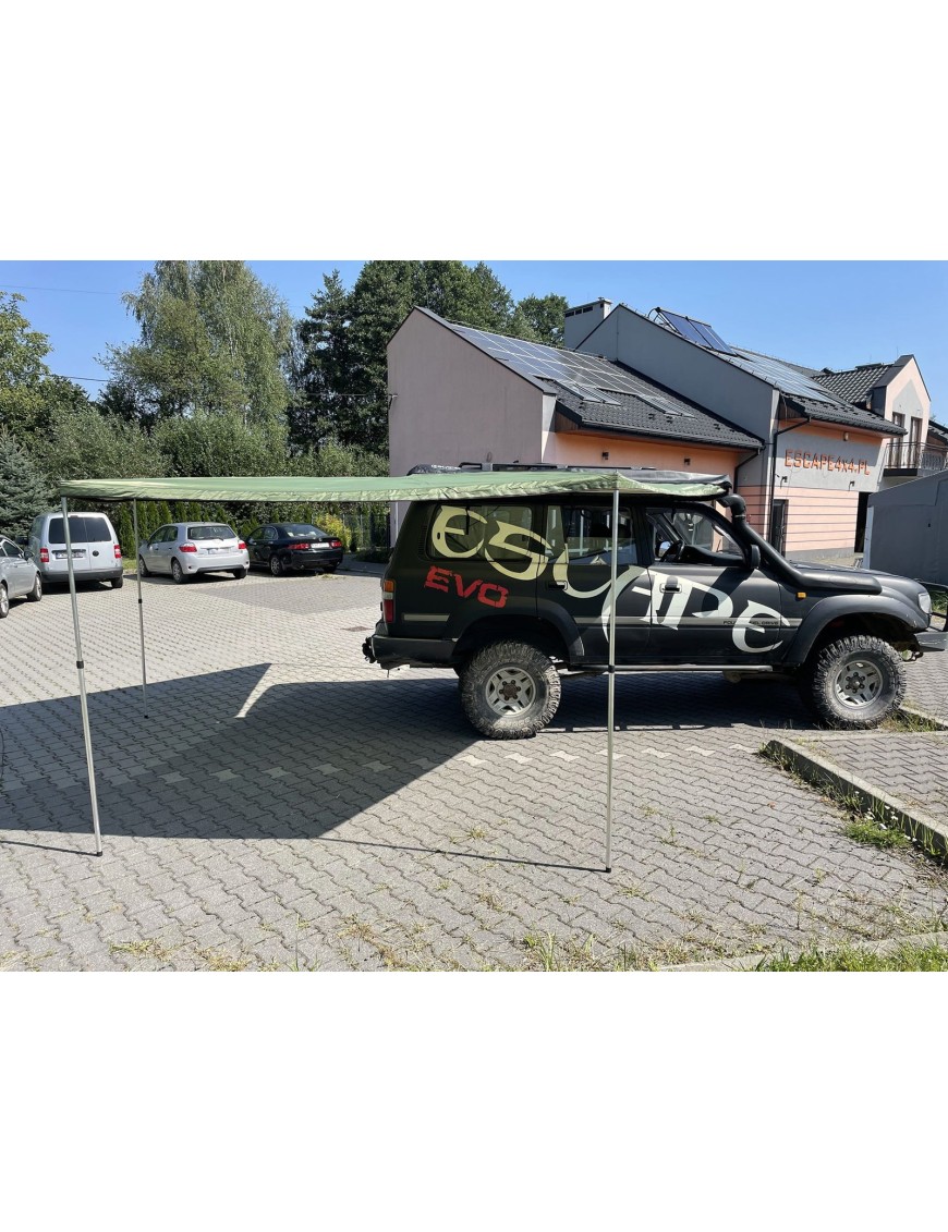 Zadaszenie FOX na stronę pasażera 2m Zielone
