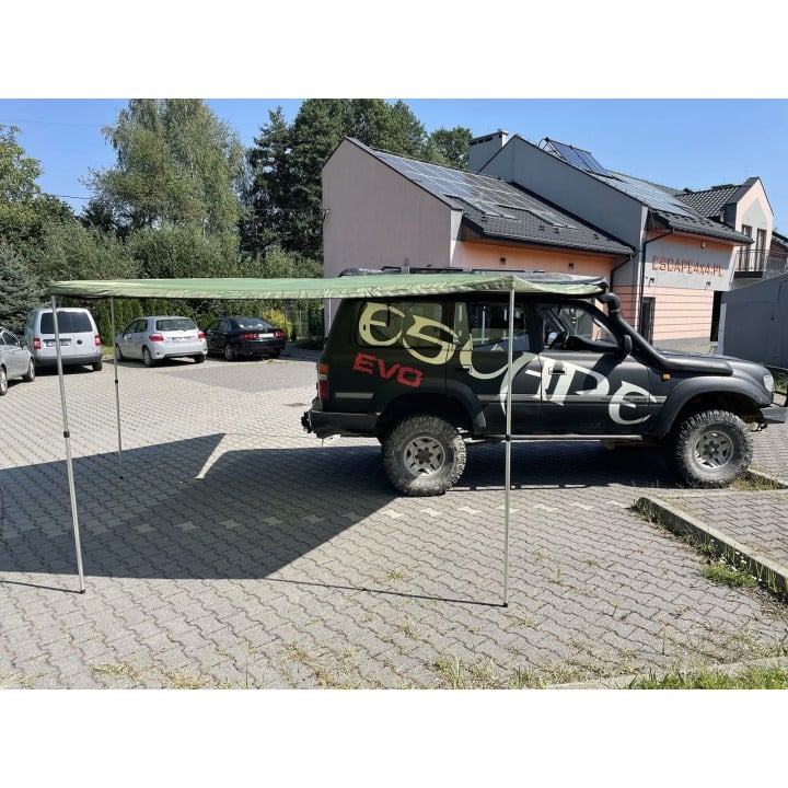 Zadaszenie FOX na stronę pasażera 2m Zielone Escape - ujęcie 7