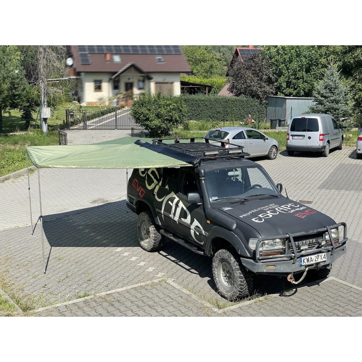 Zadaszenie FOX na stronę pasażera 2m Zielone Escape - ujęcie 16