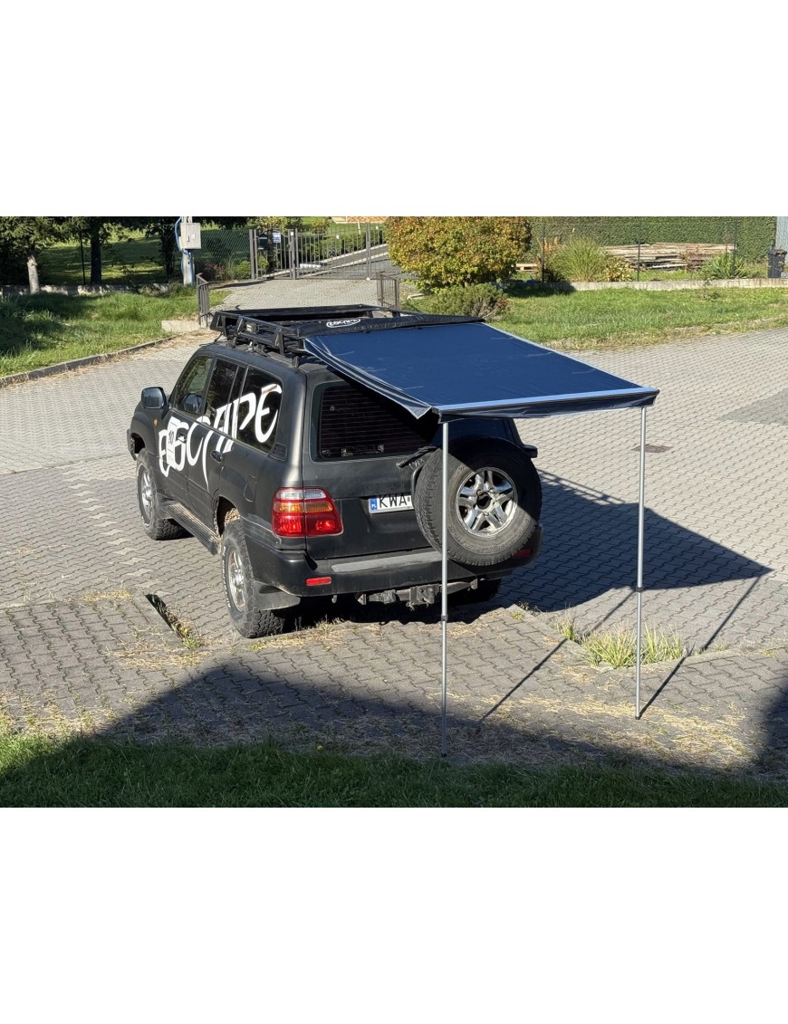 Zadaszenie wyprawowe markiza 1,25 x 2m Granatowe