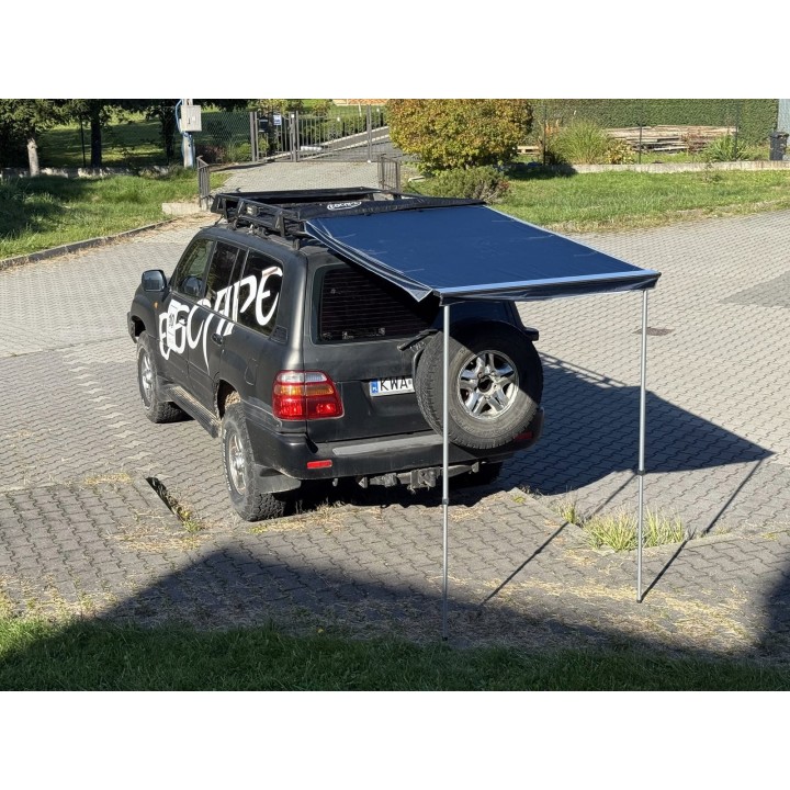 Zadaszenie wyprawowe markiza 1,25 x 2m Granatowe Escape