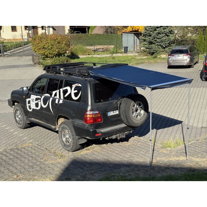 Zadaszenie wyprawowe markiza 1,25 x 2m Granatowe Escape - ujęcie 2