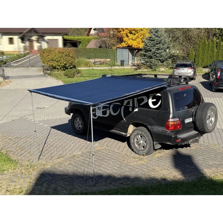 Zadaszenie wyprawowe markiza 2 x 3m Granatowe Escape