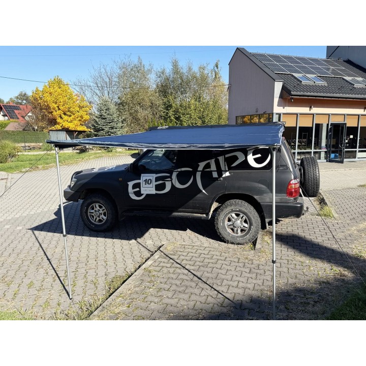Zadaszenie wyprawowe markiza 2,5 x 2,5m Granatowe Escape - ujęcie 3
