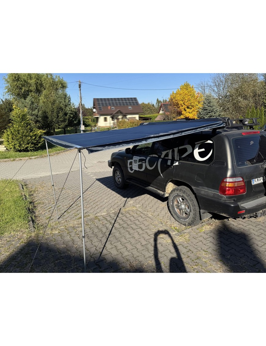 Zadaszenie wyprawowe markiza 2,5 x 2,5m Granatowe