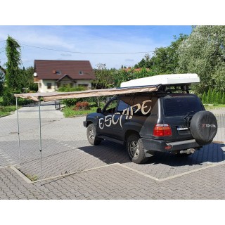 Zadaszenie wyprawowe markiza 2 x 2,5m Piaskowe Escape - ujęcie 2