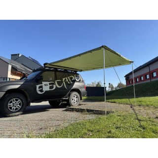 Zadaszenie wyprawowe markiza 2 x 2,5m Zielone Escape