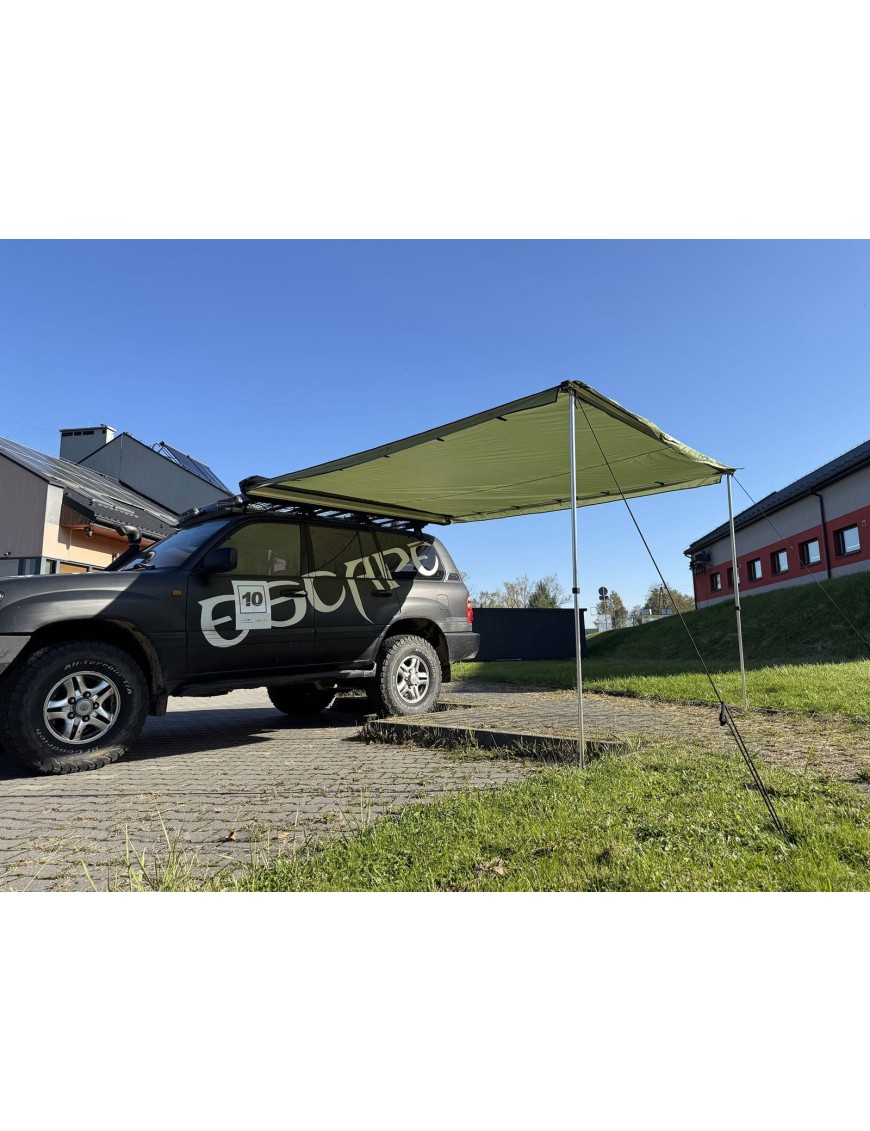 Zadaszenie wyprawowe markiza 2 x 2,5m Zielone