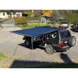 Zadaszenie wyprawowe markiza 2,5 x 3m Granatowe Escape