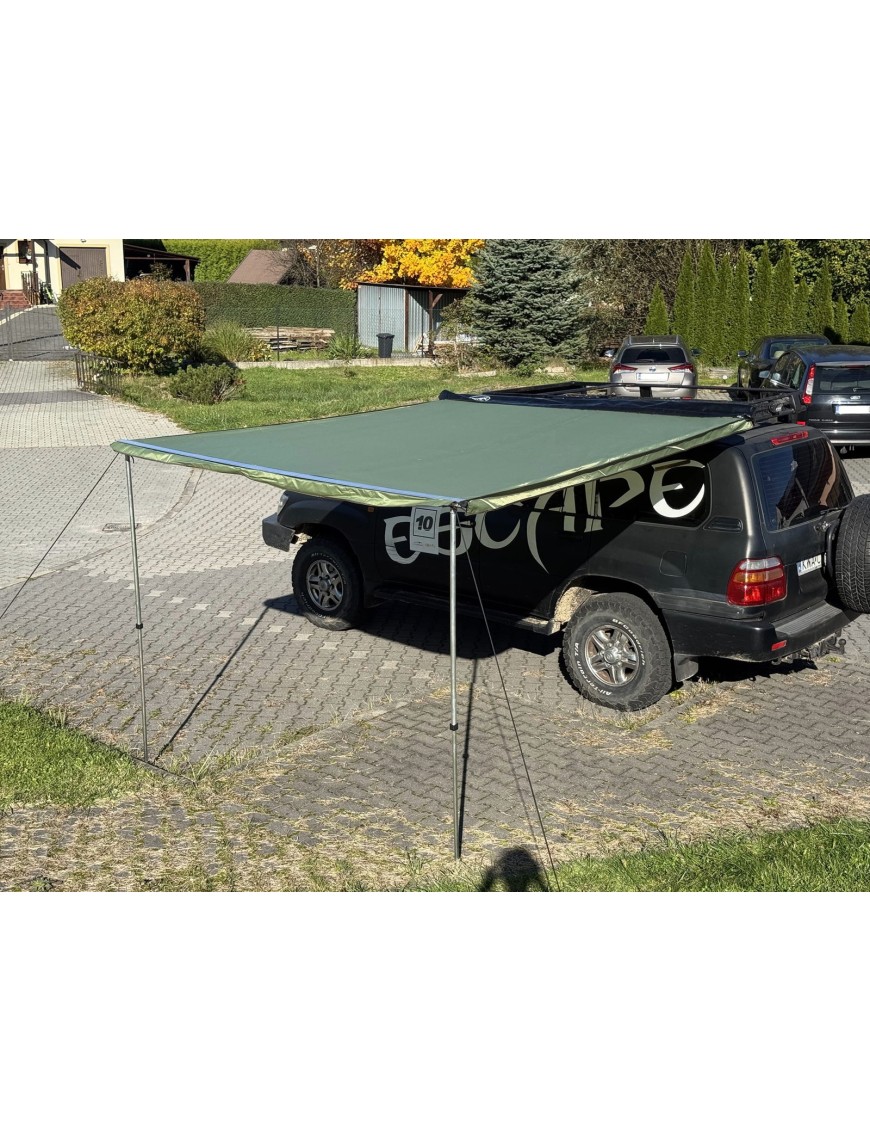 Zadaszenie wyprawowe markiza 2,5 x 3m Zielone