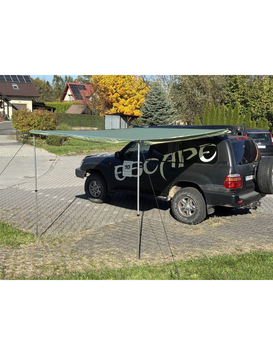 Zadaszenie wyprawowe markiza 2,5 x 3m Zielone