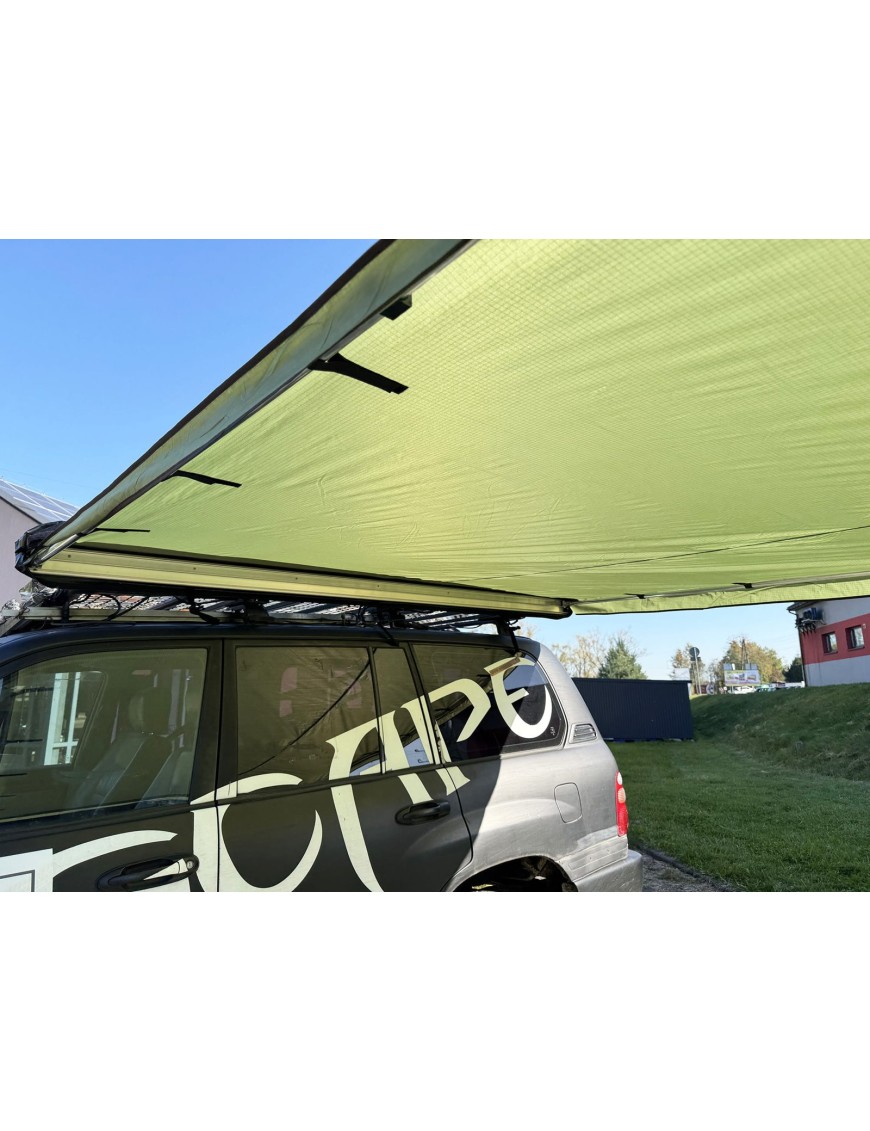 Zadaszenie wyprawowe markiza 2,5 x 3m Zielone