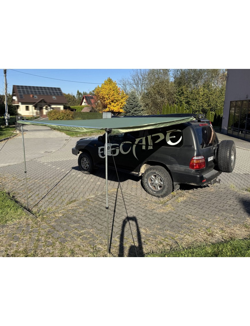 Zadaszenie wyprawowe markiza 2,5 x 3m Zielone