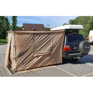 Ściany do zadaszenia bez podłogi TYP 1 2,5 x 2,5m Piaskowe Escape - ujęcie 2