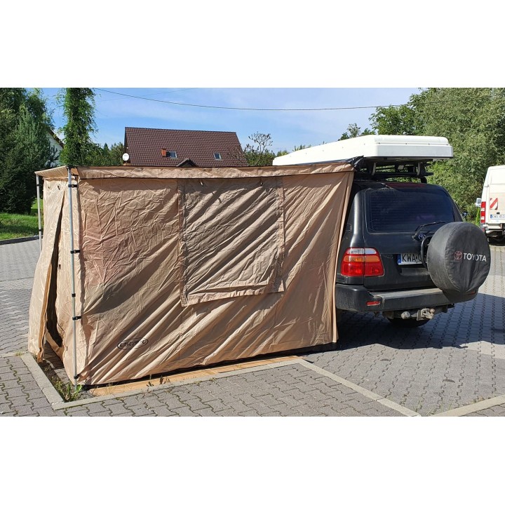 Ściany do zadaszenia bez podłogi TYP 1 2,5 x 2,5m Piaskowe Escape - ujęcie 2