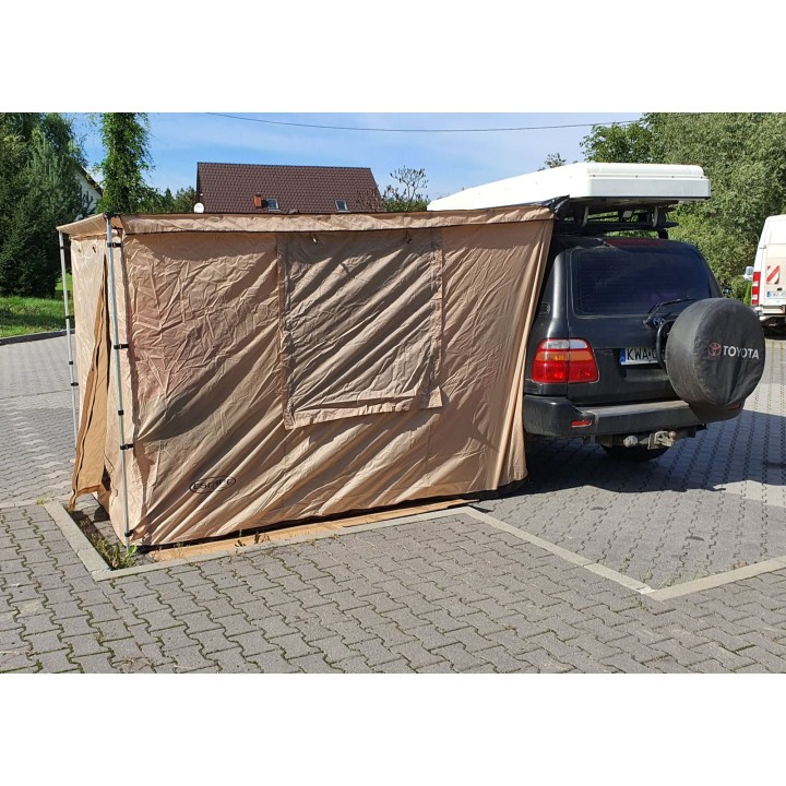 Ściany do zadaszenia bez podłogi TYP 1 2,5 x 2,5m Piaskowe Escape - ujęcie 3