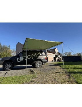 Zadaszenie wyprawowe markiza 2,5 x 3m Zielone